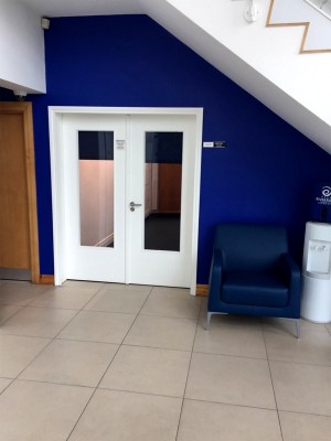 Internal painting for  Kedington Direct, Clonshaugh Business & Technology Park, Dublin by Abhaile Decorators, Ireland