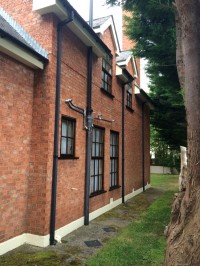 External house painting of a Dublin home by  Abhaile Decorators, Robert Hanvey, Ireland