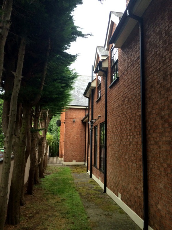 External house painting of a Dublin home by  Abhaile Decorators, Robert Hanvey, Ireland