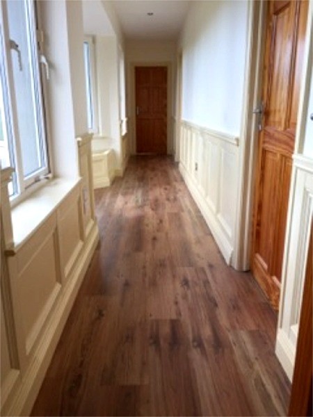 After painting of a hallway in Dublin - Quality home decoration by Abhaile Decorators, Ireland