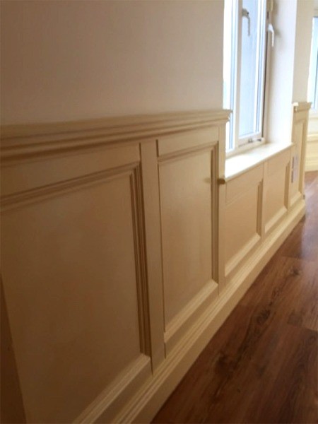 After painting of a hallway in Dublin - Quality home decoration by Abhaile Decorators, Ireland