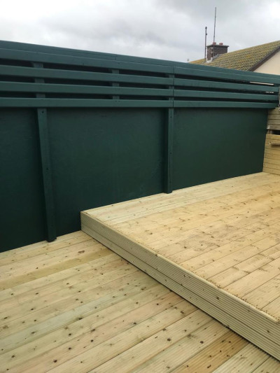 Fence Painting, Dublin - Quality external decoration by Abhaile Decorators, Ireland Fence Painting, Dublin - Quality external decoration by Abhaile Decorators, Ireland