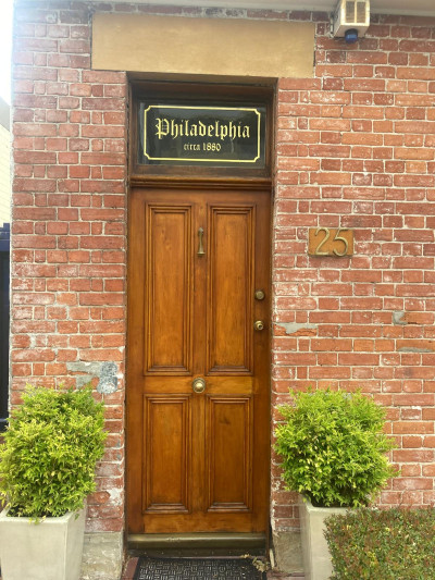 Heritage external door varnished by Abhaile Decorators, Dublin, Ireland Heritage external door varnished by Abhaile Decorators, Dublin, Ireland