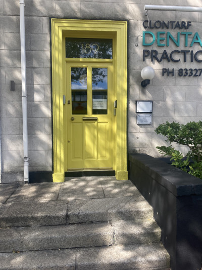 Clontarf Dental after outside painting  by Abhaile Decorators, Dublin, Ireland